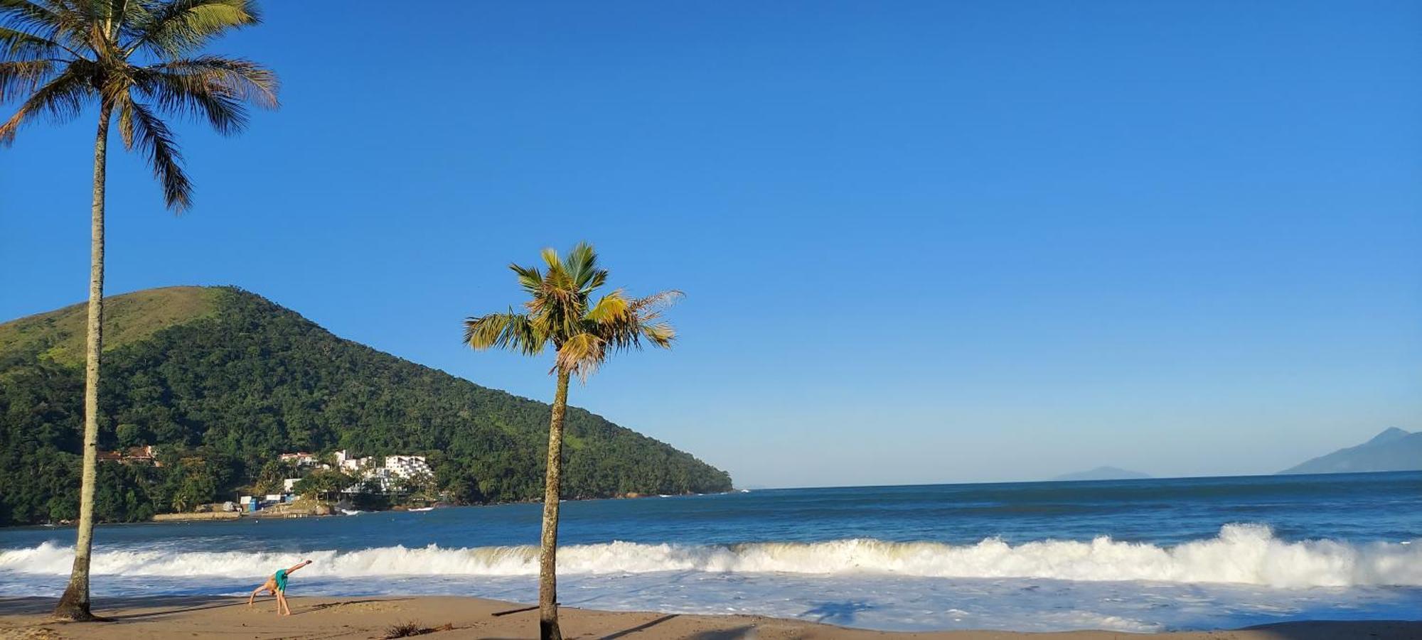 卡拉瓜塔图巴Chale Borasol Martim De Sa Piscina 600Mts Da Praia公寓 外观 照片